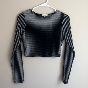 Striped long sleeve shirt